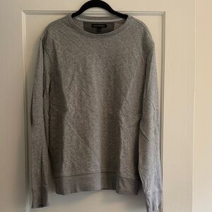 Banana Republic Heather Gray Crewneck Sweater